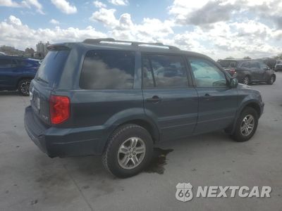 Trzecie zdjęcie samochodu z tyłu: 2005 HONDA PILOT EXL VIN:5FNYF18695B004878 - miniatura