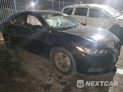 Czwarte zdjęcie samochodu z boku: 2022 NISSAN SENTRA SV VIN:3N1AB8CV5NY317146 - miniatura