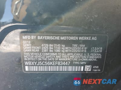 Zdjęcie 14 z 15 samochodu: 2019 BMW X2 XDRIVE28I VIN:WBXYJ5C56KEF83447 - miniatura