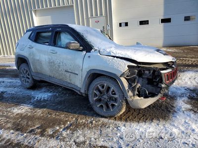 Czwarte zdjęcie samochodu z boku: 2020 JEEP COMPASS TRAILHAWK VIN:3C4NJDDB7LT222256 - miniatura