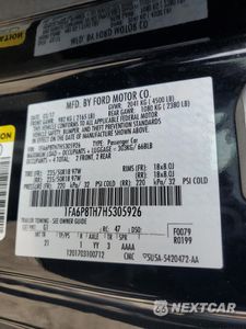 Zdjęcie 12 z 13 samochodu: 2017 FORD MUSTANG VIN:1FA6P8TH7H5305926 - miniatura