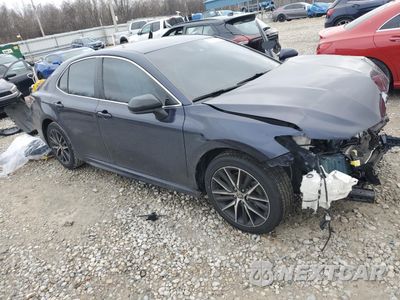 Czwarte zdjęcie samochodu z boku: 2021 TOYOTA CAMRY SE VIN:4T1G11AK4MU406200 - miniatura