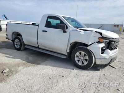 Czwarte zdjęcie samochodu z boku: 2023 CHEVROLET SILVERADO C1500 VIN:3GCNAAED2PG297394 - miniatura