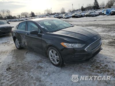 Czwarte zdjęcie samochodu z boku: 2018 FORD FUSION SE VIN:3FA6P0H71JR175596 - miniatura