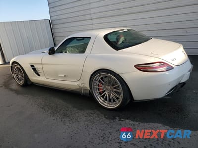 Drugie zdjęcie samochodu z przodu: 2012 MERCEDES-BENZ SLS AMG VIN:WDDRJ7HA6CA009333 - miniatura