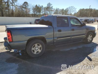 Trzecie zdjęcie samochodu z tyłu: 2006 CHEVROLET SILVERADO C1500 VIN:2GCEC13T161205591 - miniatura