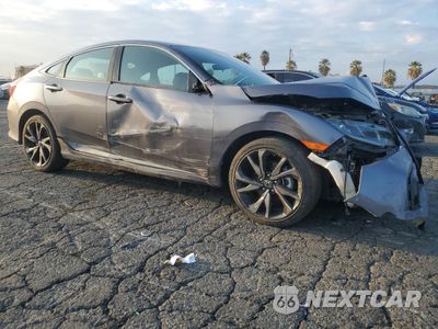 Czwarte zdjęcie samochodu z boku: 2021 HONDA CIVIC SPORT VIN:19XFC2F85ME202159 - miniatura