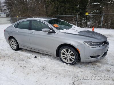 Czwarte zdjęcie samochodu z boku: 2015 CHRYSLER 200 LIMITED VIN:1C3CCCAB1FN605246 - miniatura