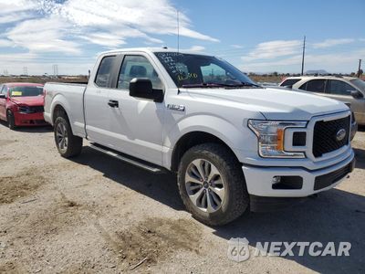 Czwarte zdjęcie samochodu z boku: 2018 FORD F150 SUPER CAB VIN:1FTFX1E51JKG10415 - miniatura