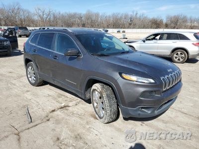 Czwarte zdjęcie samochodu z boku: 2014 JEEP CHEROKEE LIMITED VIN:1C4PJMDS3EW280998 - miniatura