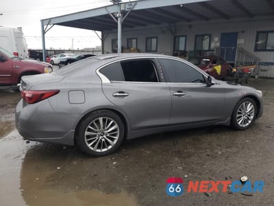 Trzecie zdjęcie samochodu z tyłu: 2022 INFINITI Q50 LUXE VIN:JN1EV7BP1NM311076 - miniatura