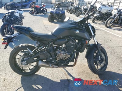 2020 YAMAHA MT07 JYARM27E7LA006719 - główne zdjęcie licytacji z USA - miniatura
