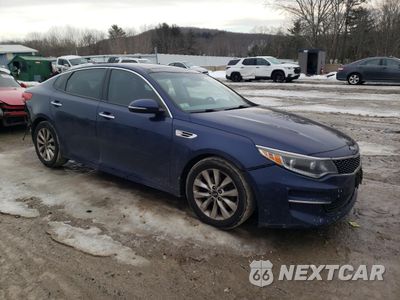 Czwarte zdjęcie samochodu z boku: 2016 KIA OPTIMA EX VIN:5XXGU4L34GG098619 - miniatura