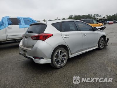 Trzecie zdjęcie samochodu z tyłu: 2017 TOYOTA COROLLA IM VIN:JTNKARJE2HJ535952 - miniatura