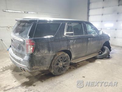 Trzecie zdjęcie samochodu z tyłu: 2023 CHEVROLET TAHOE K1500 PREMIER VIN:1GNSKSKD8PR558464 - miniatura