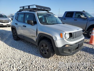 Czwarte zdjęcie samochodu z boku: 2017 JEEP RENEGADE SPORT VIN:ZACCJBAH0HPF38830 - miniatura