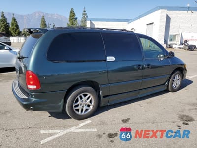 Trzecie zdjęcie samochodu z tyłu: 2000 DODGE GRAND CARAVAN SE VIN:1B4GP44R2YB714834 - miniatura