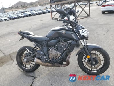 2019 YAMAHA MT07 C JYARM27Y1KA001301 - główne zdjęcie licytacji z USA - miniatura