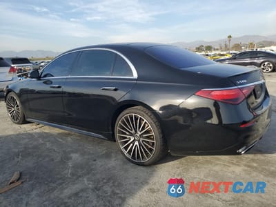 Drugie zdjęcie samochodu z przodu: 2022 MERCEDES-BENZ S 580 4MATIC VIN:W1K6G7GB7NA098554 - miniatura
