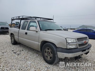 Czwarte zdjęcie samochodu z boku: 2005 CHEVROLET SILVERADO C1500 VIN:1GCEC19X35Z295441 - miniatura