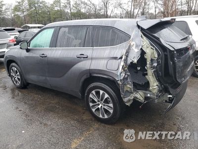 Drugie zdjęcie samochodu z przodu: 2023 TOYOTA HIGHLANDER HYBRID XLE VIN:5TDKARAH7PS023362 - miniatura