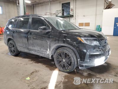 Czwarte zdjęcie samochodu z boku: 2022 HONDA PILOT SE VIN:5FNYF6H20NB014029 - miniatura