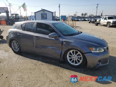 Czwarte zdjęcie samochodu z boku: 2012 LEXUS CT 200 VIN:JTHKD5BH3C2116796 - miniatura