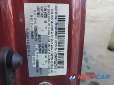 Zdjęcie 12 z 12 samochodu: 2010 MAZDA MX-5 MIATA VIN:JM1NC2FF6A0206882 - miniatura