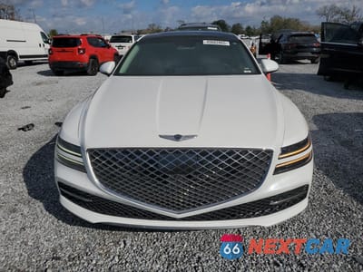 Piąte zdjęcie samochodu w środku: 2021 GENESIS G80 BASE VIN:KMTGB4SC1MU048811 - miniatura