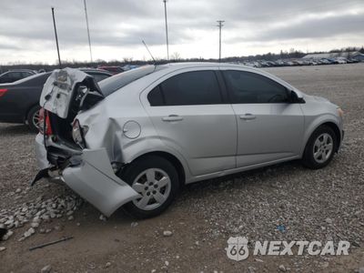 Trzecie zdjęcie samochodu z tyłu: 2016 CHEVROLET SONIC LS VIN:1G1JA5SH8G4110193 - miniatura