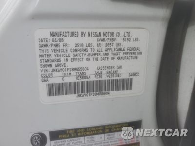 Zdjęcie 12 z 12 samochodu: 2008 INFINITI M35 BASE VIN:JNKAY01F28M655604 - miniatura