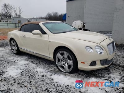 Czwarte zdjęcie samochodu z boku: 2014 BENTLEY CONTINENTAL GTC VIN:SCBGU3ZA5EC088777 - miniatura