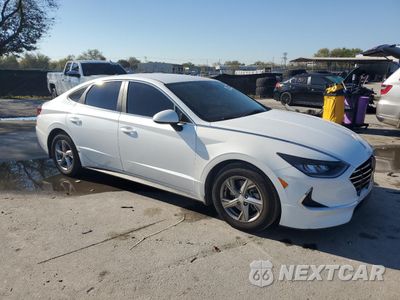 Czwarte zdjęcie samochodu z boku: 2020 HYUNDAI SONATA SE VIN:5NPEG4JA5LH052604 - miniatura