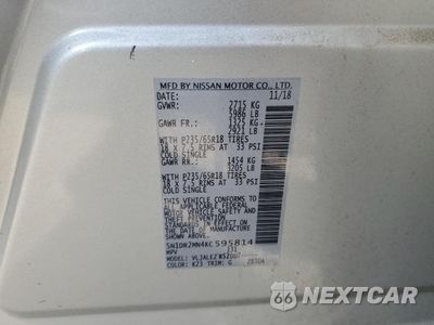 Zdjęcie 13 z 14 samochodu: 2019 NISSAN PATHFINDER S VIN:5N1DR2MN4KC595814 - miniatura