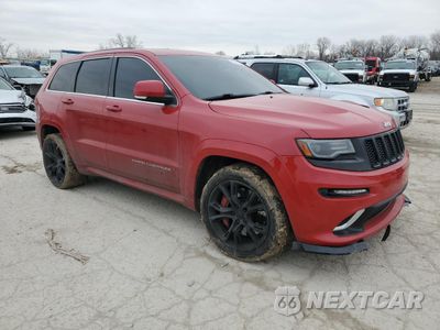 Czwarte zdjęcie samochodu z boku: 2014 JEEP GRAND CHEROKEE SRT-8 VIN:1C4RJFDJ6EC434830 - miniatura