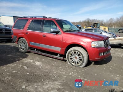Czwarte zdjęcie samochodu z boku: 2008 LINCOLN NAVIGATOR VIN:5LMFU28518LJ16014 - miniatura