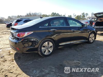 Trzecie zdjęcie samochodu z tyłu: 2015 HYUNDAI SONATA HYBRID VIN:KMHEC4A4XFA125379 - miniatura