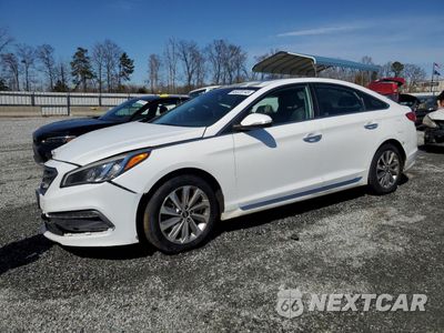 2017 HYUNDAI SONATA SPORT 5NPE34AF6HH572342 - główne zdjęcie licytacji z USA - miniatura