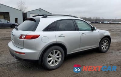 Czwarte zdjęcie samochodu z boku: 2006 INFINITI FX35 VIN:JNRAS08W96X206490 - miniatura
