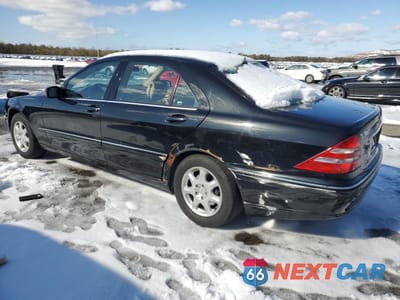 Drugie zdjęcie samochodu z przodu: 2000 MERCEDES-BENZ S 500 VIN:WDBNG75JXYA125085 - miniatura