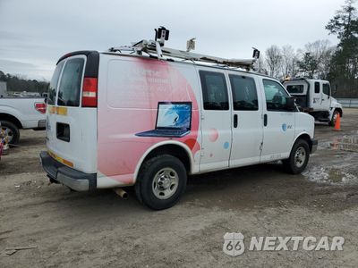 Trzecie zdjęcie samochodu z tyłu: 2014 CHEVROLET EXPRESS G2500 VIN:1GCWGFCA5E1161734 - miniatura