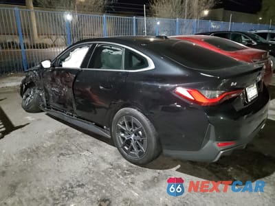 Drugie zdjęcie samochodu z przodu: 2023 BMW I4 EDRIVE 40 VIN:WBY73AW06PFP48969 - miniatura