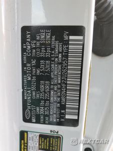 Zdjęcie 15 z 15 samochodu: 2018 HYUNDAI SANTA FE SE VIN:KM8SN4HF2JU262957 - miniatura
