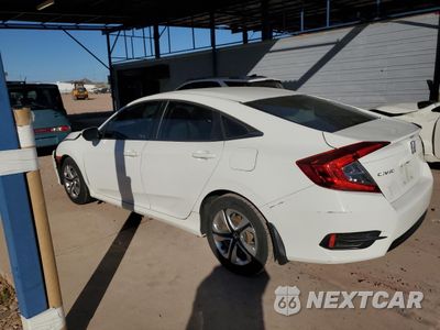 Drugie zdjęcie samochodu z przodu: 2018 HONDA CIVIC LX VIN:19XFC2F60JE001683 - miniatura
