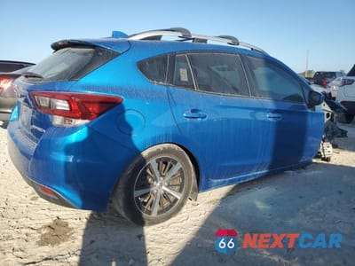 Trzecie zdjęcie samochodu z tyłu: 2021 SUBARU IMPREZA PREMIUM VIN:4S3GTAD64M3711554 - miniatura