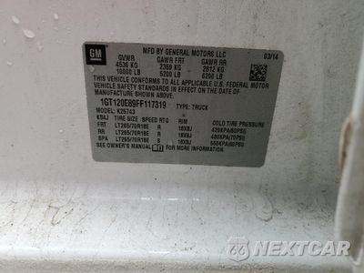 Zdjęcie 12 z 12 samochodu: 2015 GMC SIERRA K2500 DENALI VIN:1GT120E89FF117319 - miniatura