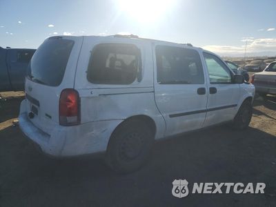 Trzecie zdjęcie samochodu z tyłu: 2008 CHEVROLET UPLANDER INCOMPLETE VIN:1GBDV13WX8D182386 - miniatura