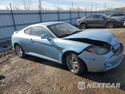 Czwarte zdjęcie samochodu z boku: 2007 HYUNDAI TIBURON GS VIN:KMHHM66D77U259524 - miniatura