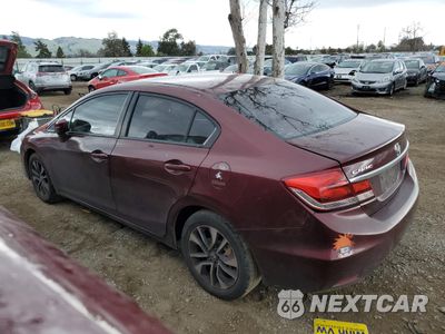 Drugie zdjęcie samochodu z przodu: 2015 HONDA CIVIC EX VIN:19XFB2F82FE703046 - miniatura