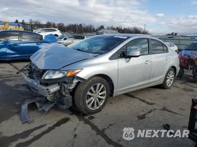 2012 HONDA CIVIC EX 19XFB2F82CE308568 - główne zdjęcie licytacji z USA - miniatura